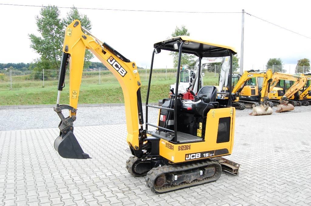 JCB 15 C-1 JCB 16C-1 Minigrävare < 7t