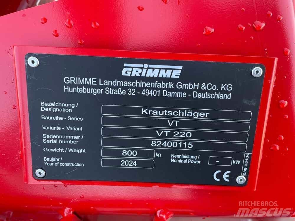 Grimme VT 220F Lantbruk - Övrigt