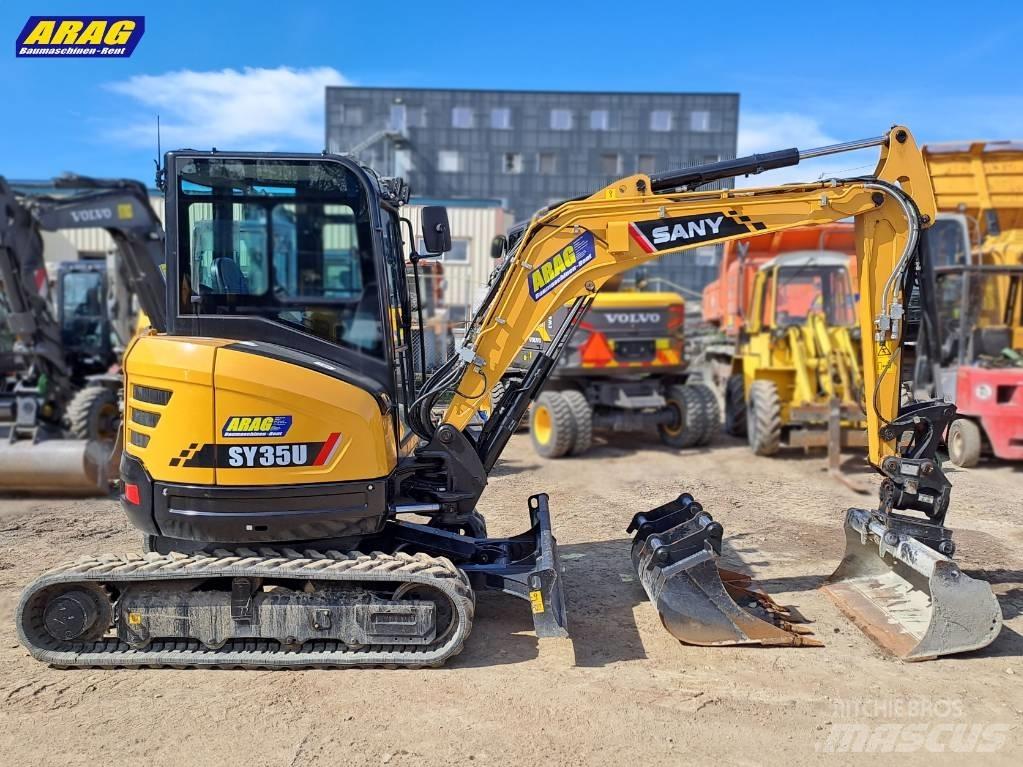 Sany SY 35 U Minigrävare < 7t