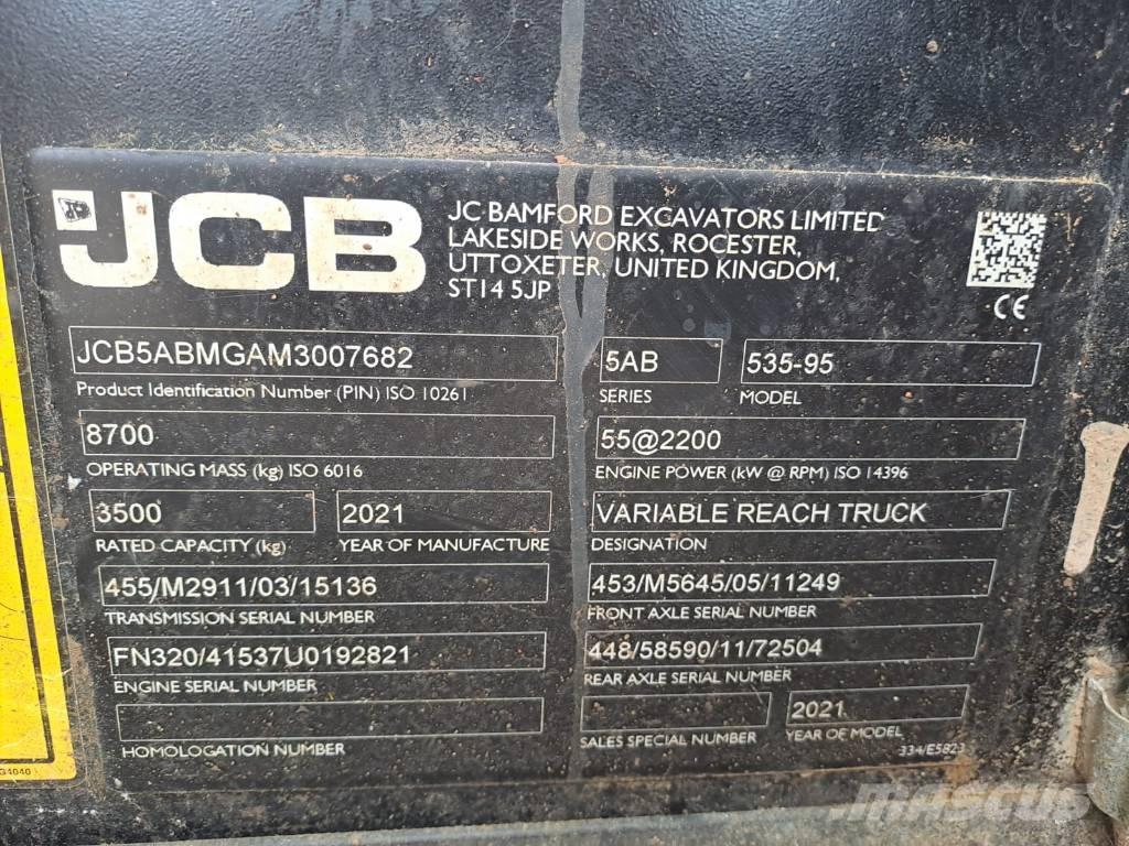 JCB 535-95 Teleskoplastare