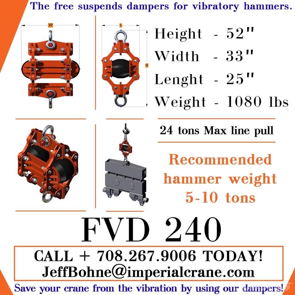  Finaros FVD 240 Hydrauliska hejare