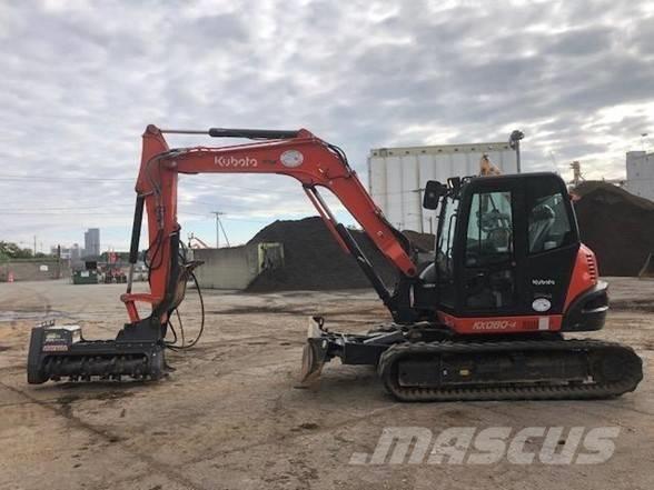 Kubota KX 080-4S2 Bandgrävare