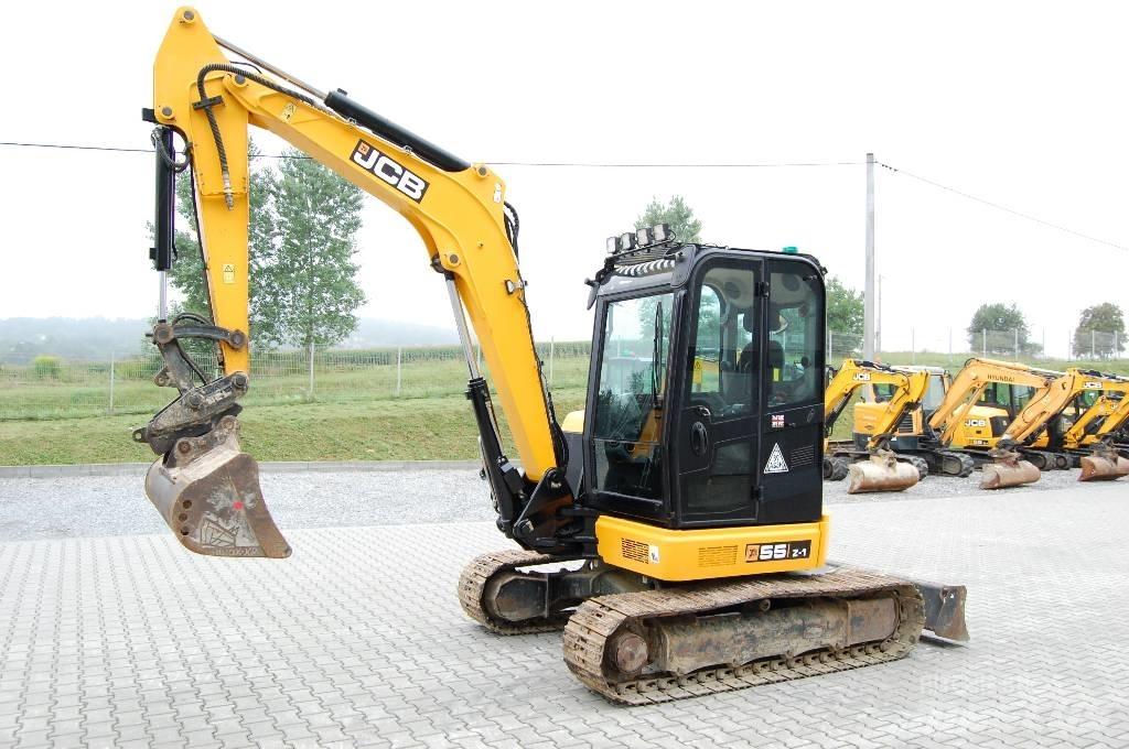 JCB 55Z-1 Aircon Minigrävare < 7t