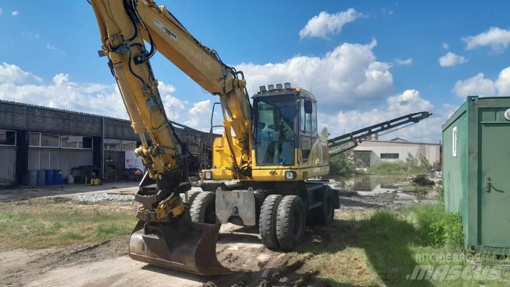 Komatsu PW 140-7 Hjulgrävare