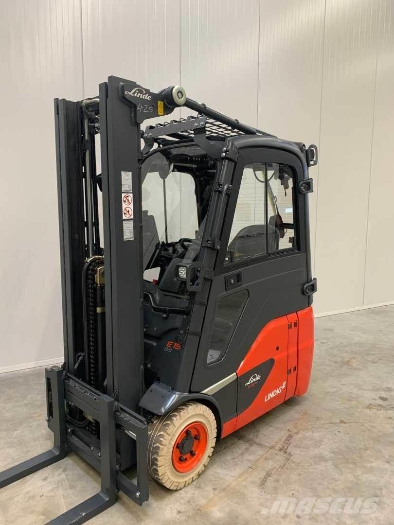 Linde E15 Elmotviktstruckar