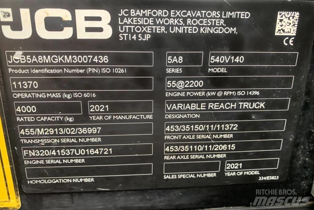 JCB 540-140 Teleskoplastare