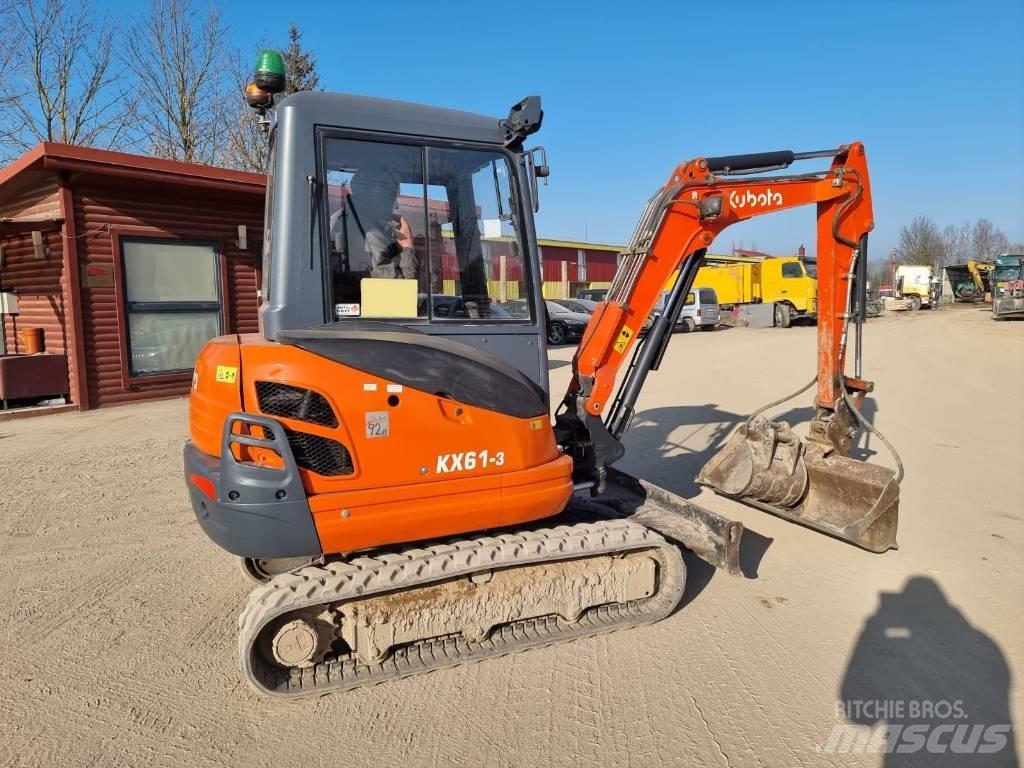 Kubota KX 61-3 Minigrävare < 7t