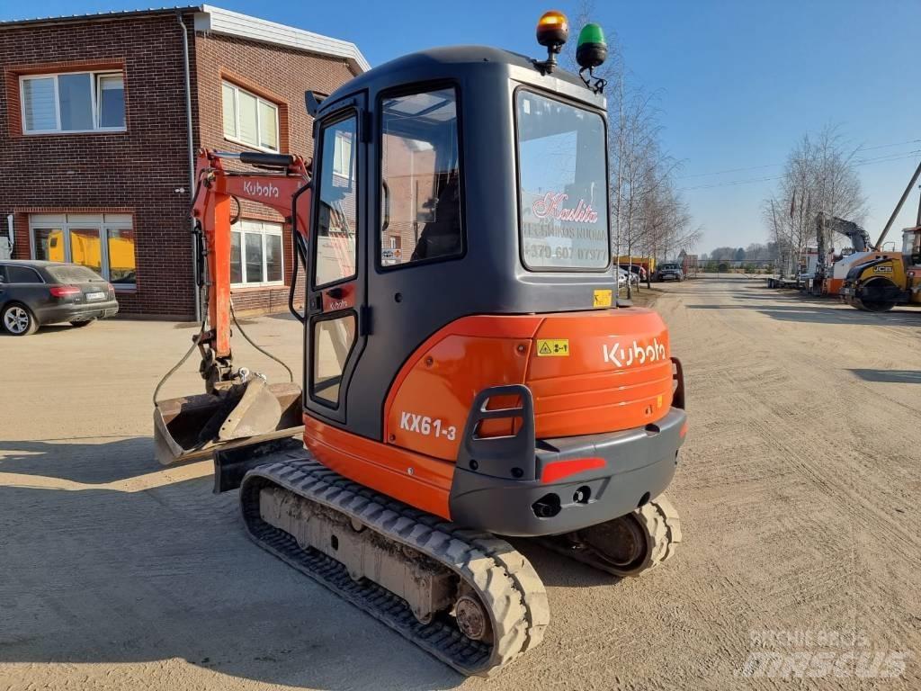 Kubota KX 61-3 Minigrävare < 7t