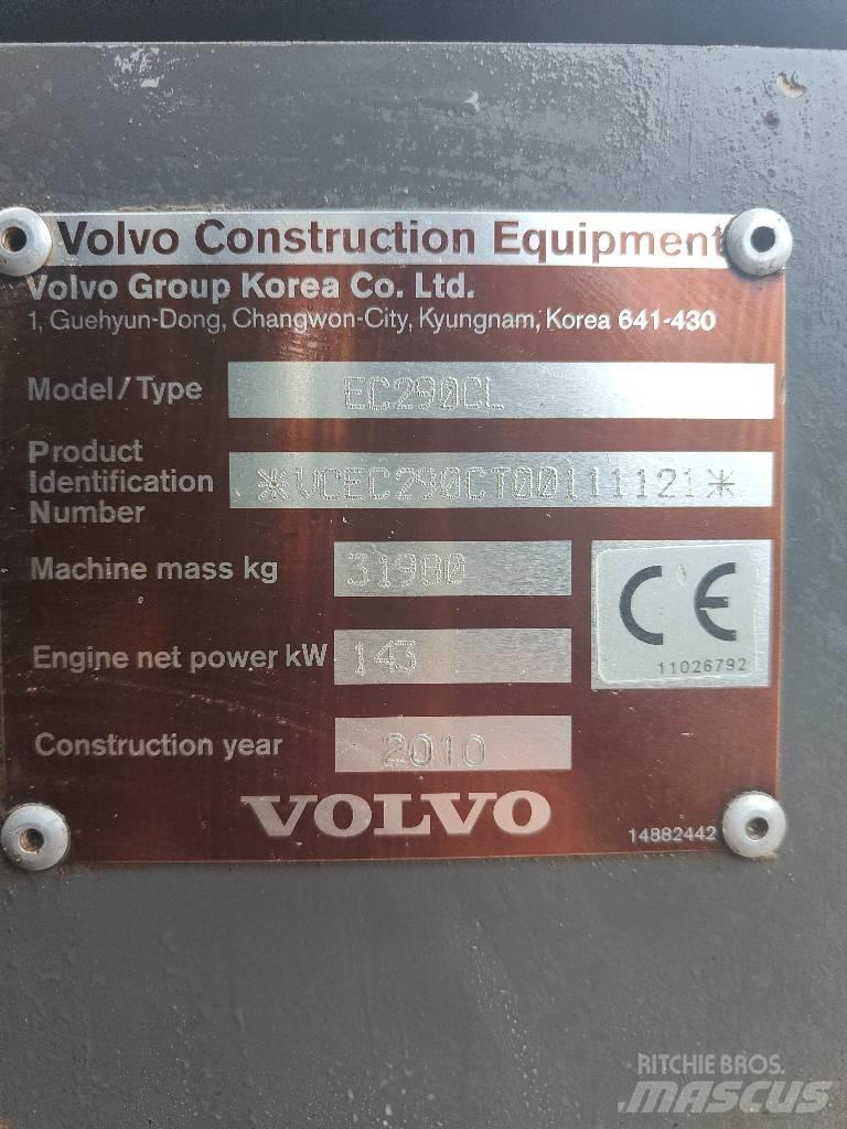 Volvo EC 290 C L Bandgrävare
