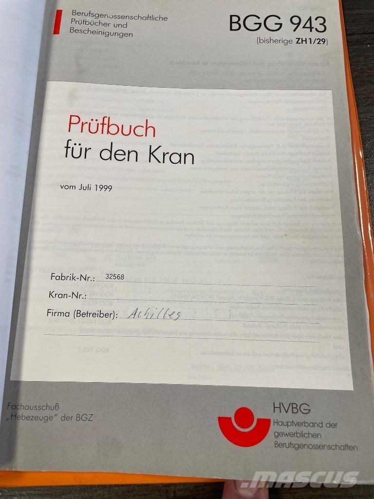 Böcker AK 32/1500 Allterrängkranar