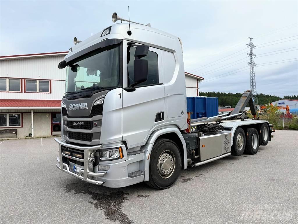 Scania R520 8x2 Lastväxlare/Krokbilar