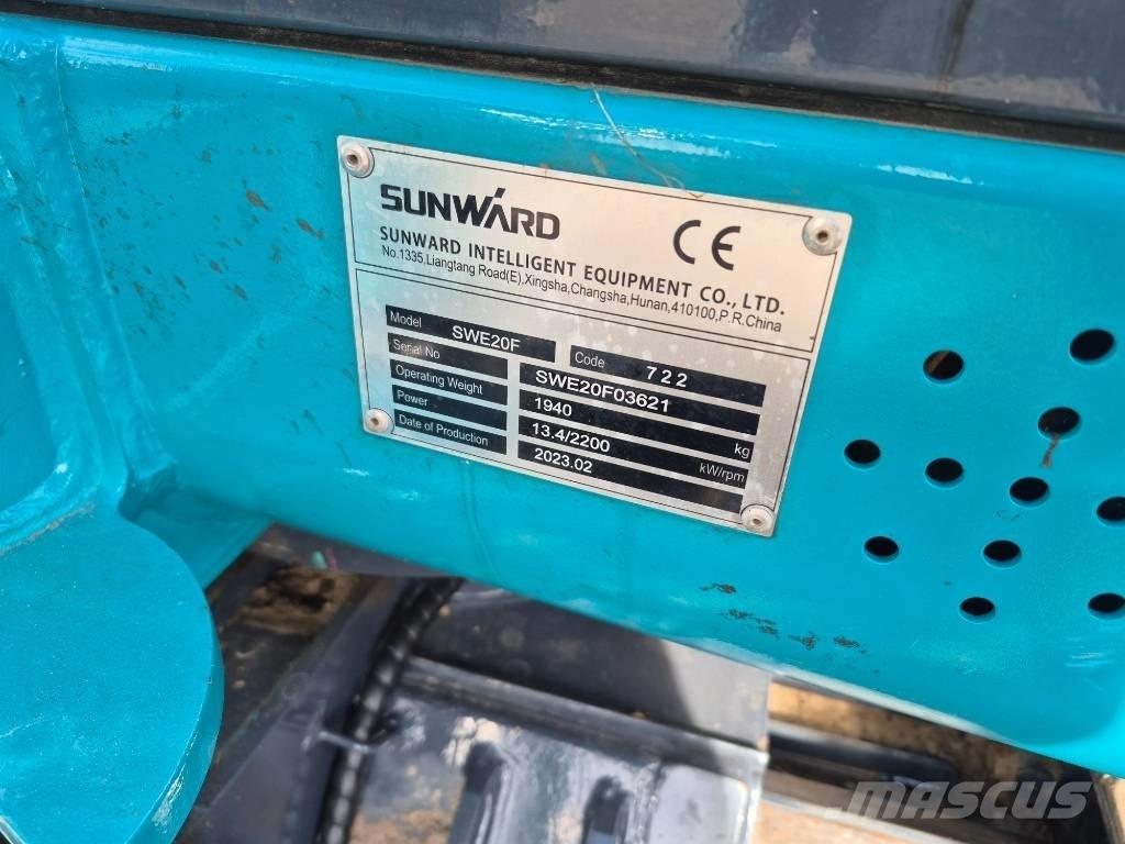 Sunward SWE 20 F Minigrävare < 7t