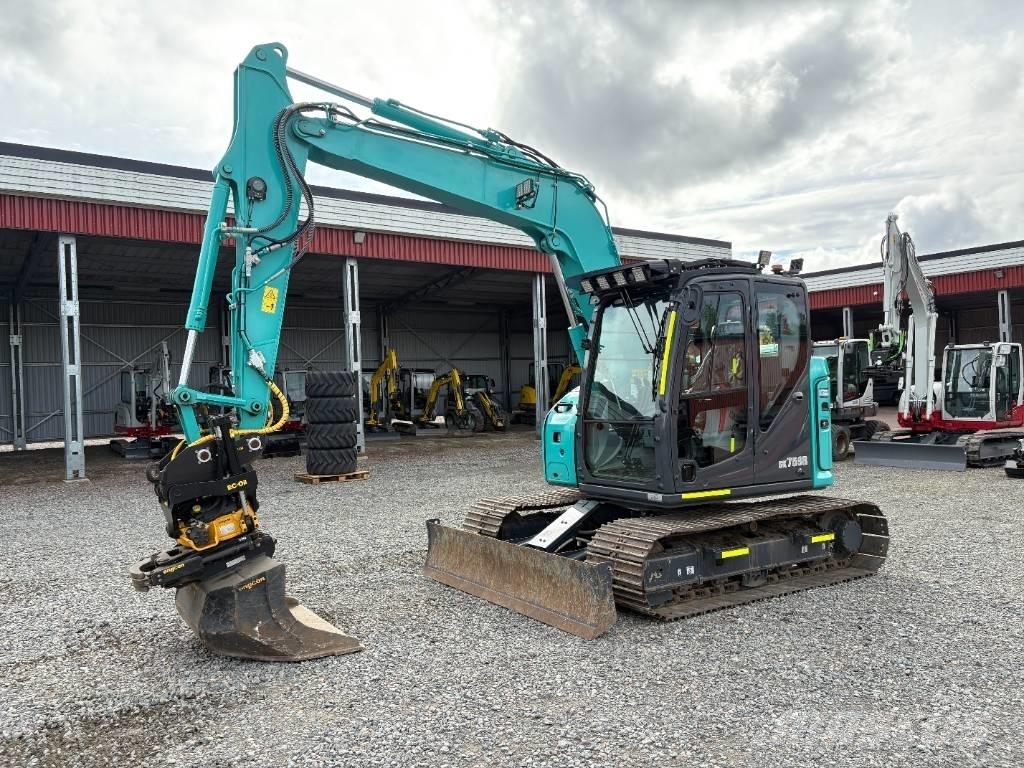 Kobelco SK75SR-7 Midigrävmaskiner 7t - 12t