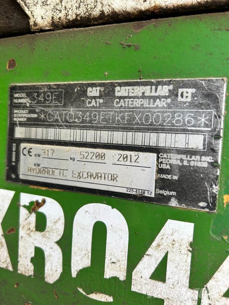 CAT 349EL VG Bandgrävare