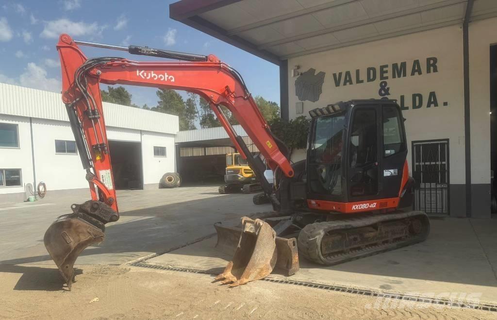 Kubota KX 080-4 Midigrävmaskiner 7t - 12t