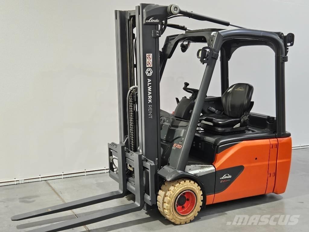 Linde E20L Elmotviktstruckar