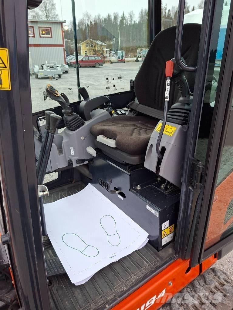 Kubota KX019-4 Minigrävare < 7t