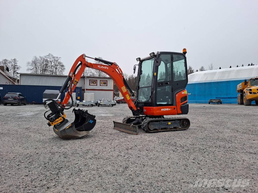 Kubota KX019-4 Minigrävare < 7t