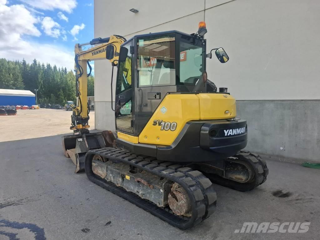Yanmar SV 100-2A Midigrävmaskiner 7t - 12t