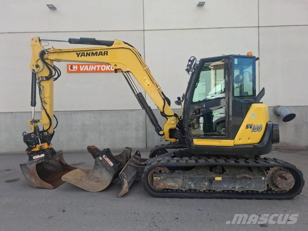 Yanmar SV 100-2A Midigrävmaskiner 7t - 12t
