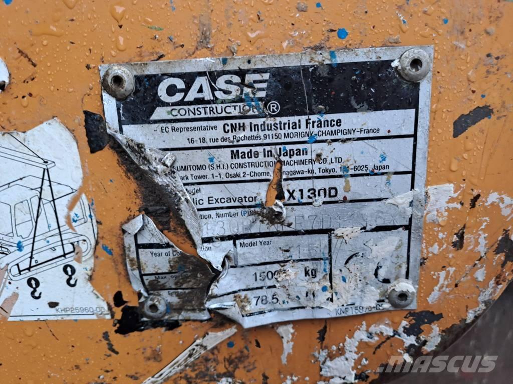 CASE CX 130 D Bandgrävare