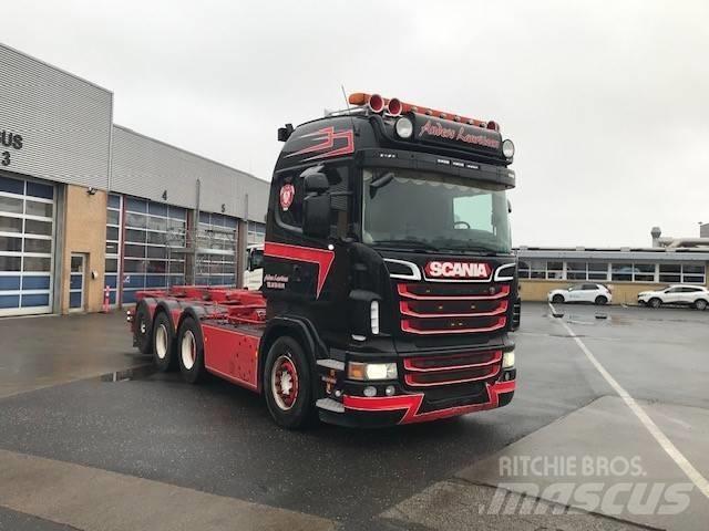 Scania R 500 Lastväxlare med kabellift
