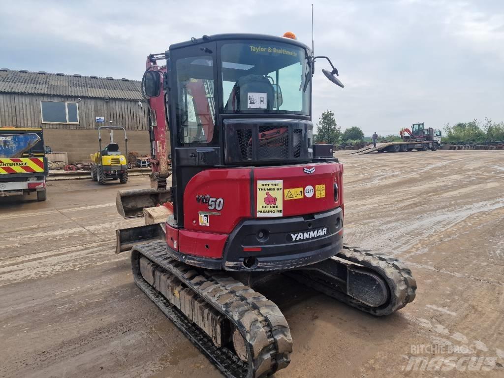 Yanmar Vio 50-5 Minigrävare < 7t