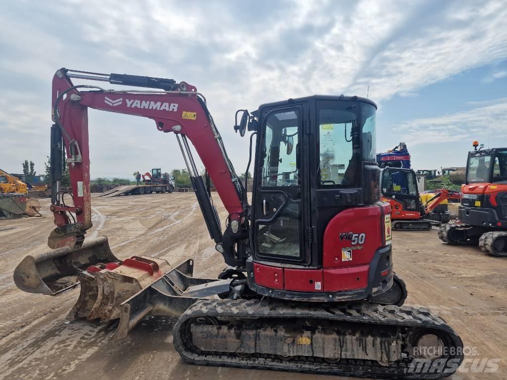 Yanmar Vio 50-5 Minigrävare < 7t