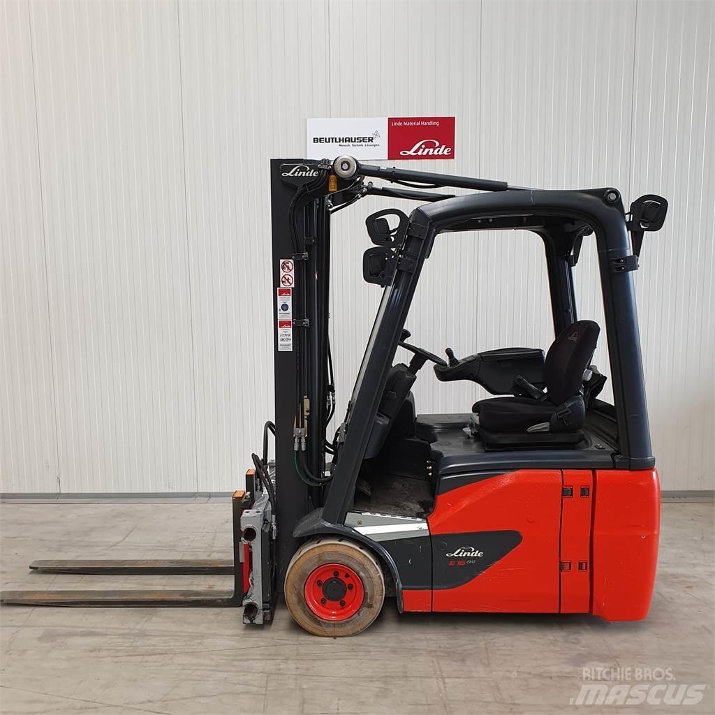 Linde E16C Elmotviktstruckar