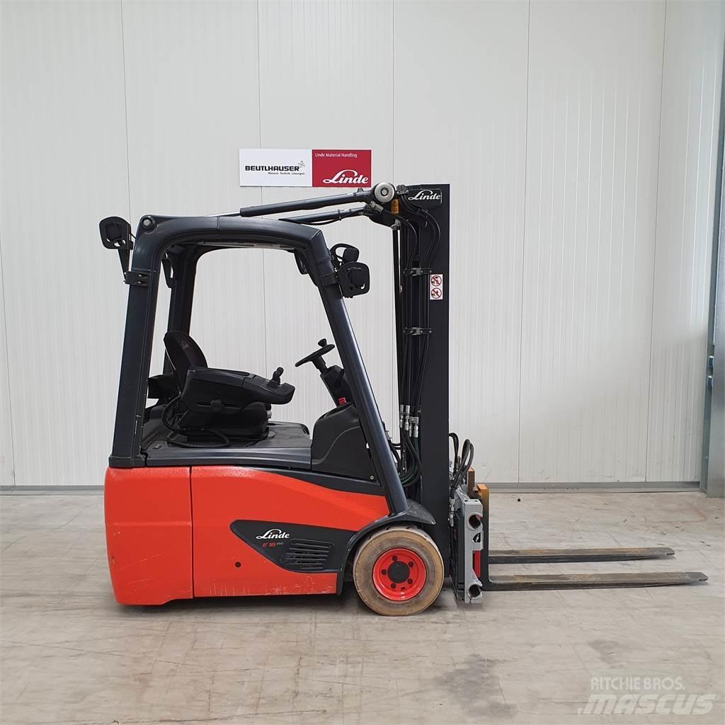 Linde E16C Elmotviktstruckar