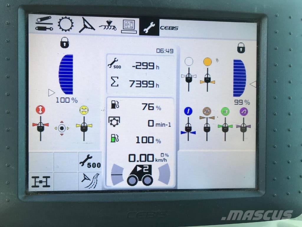 CLAAS XERION 4500 VC Traktorer