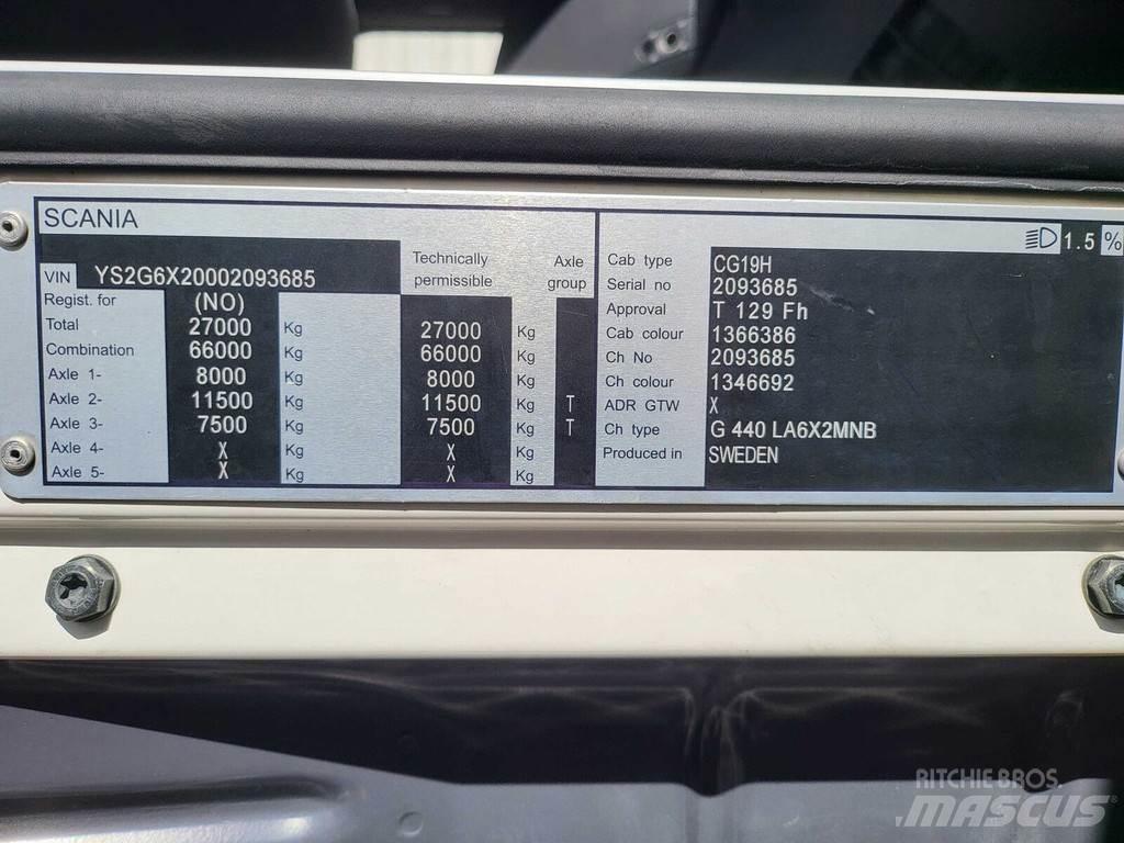 Scania G440 6X2 Dragbilar