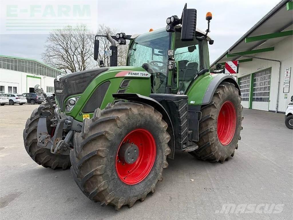 Fendt 724 vario s4 Traktorer