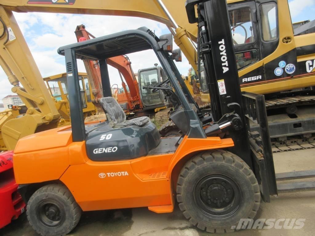 Toyota FD 50 Dieselmotviktstruckar