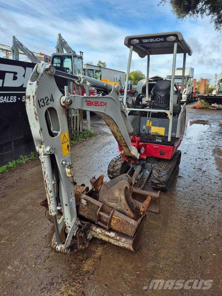 Takeuchi TB 216 Minigrävare < 7t