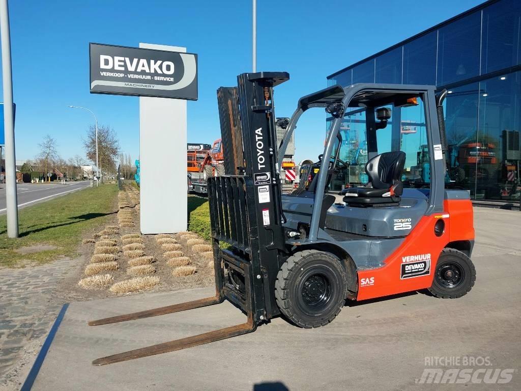 Toyota 52-8 FD F 25 Dieselmotviktstruckar