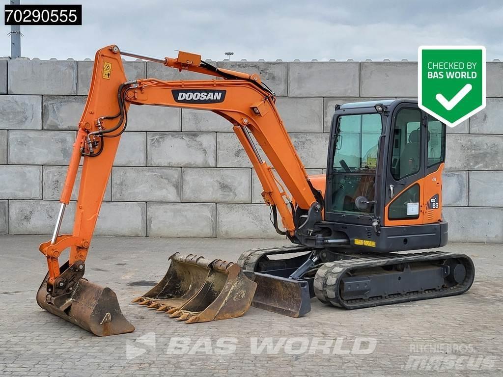 Doosan DX63-3 Minigrävare < 7t