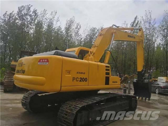 Komatsu pc200-6 Bandgrävare