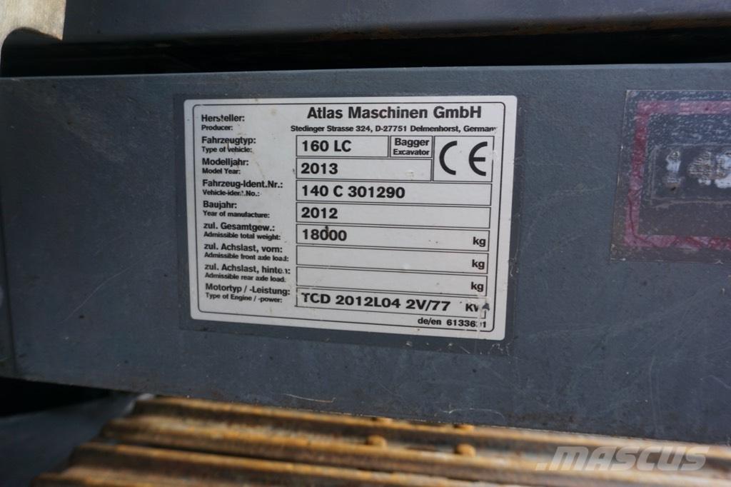 Atlas 160 LC Bandgrävare