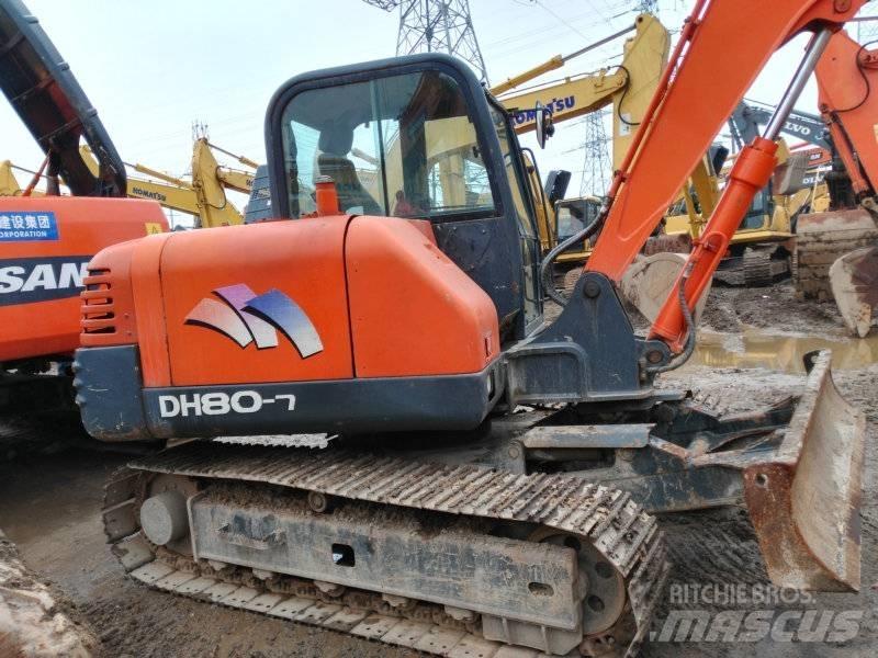 Doosan DH 80 Midigrävmaskiner 7t - 12t