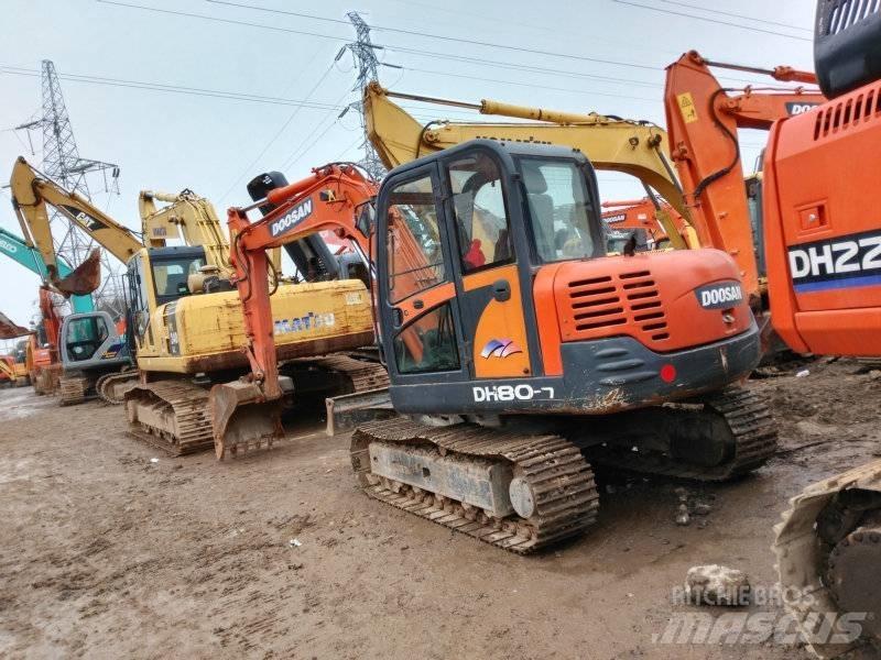 Doosan DH 80 Midigrävmaskiner 7t - 12t