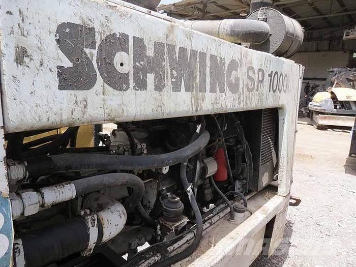 Schwing SP1000 Lastbilar med betongpump
