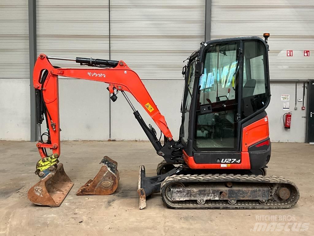 Kubota U 27-4 Minigrävare < 7t