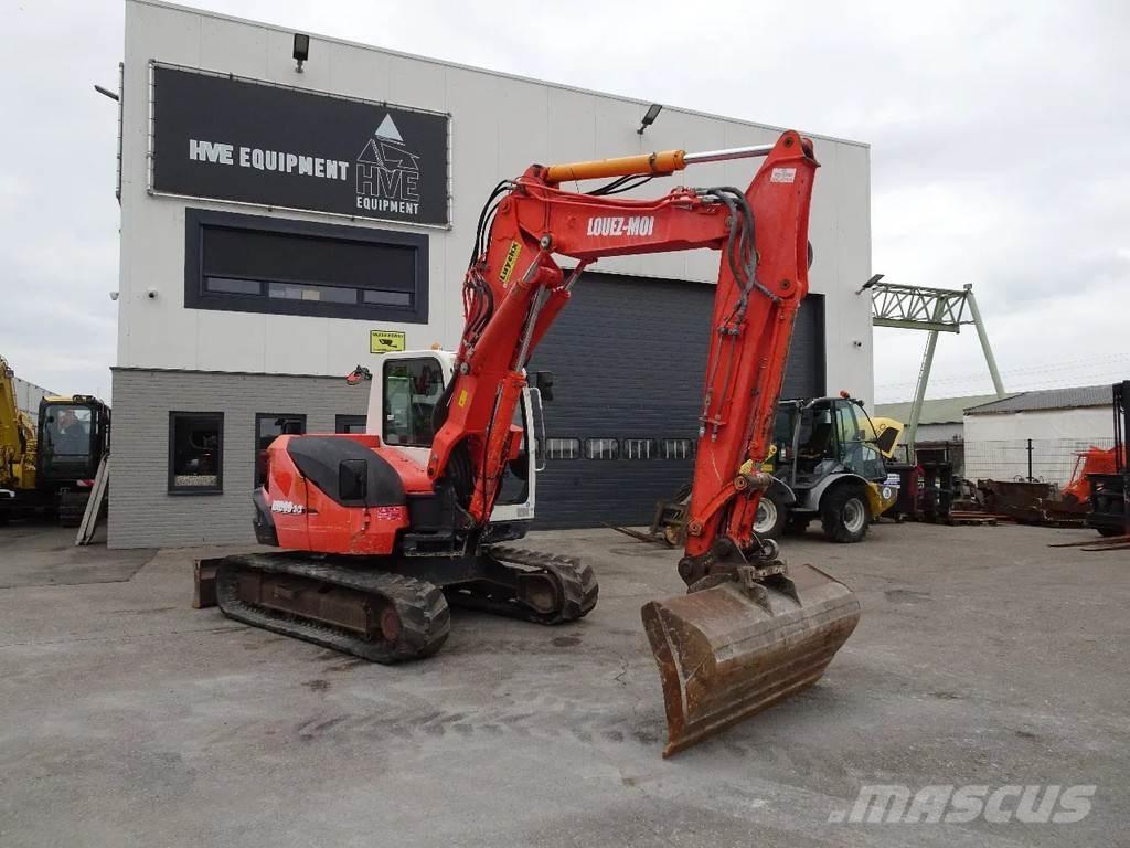 Kubota KX080-3 Minigrävare < 7t
