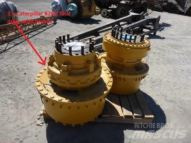 CAT 826 C Hjulaxlar