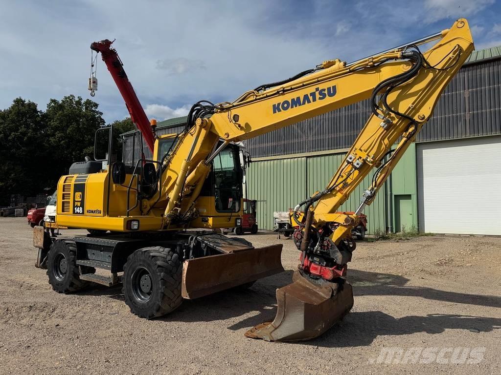Komatsu PW 148-8 Hjulgrävare
