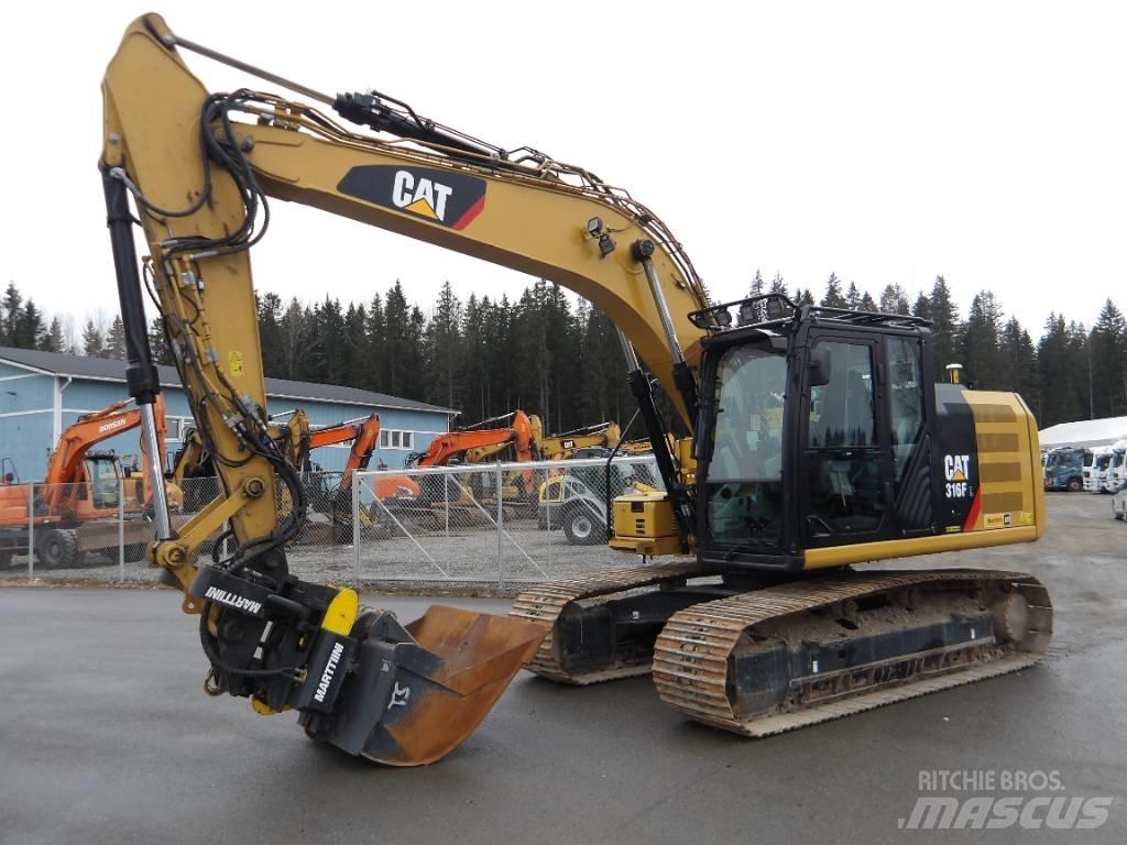 CAT 316 F Bandgrävare