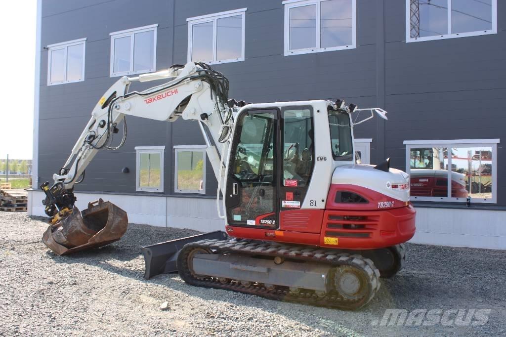 Takeuchi TB 290 Midigrävmaskiner 7t - 12t