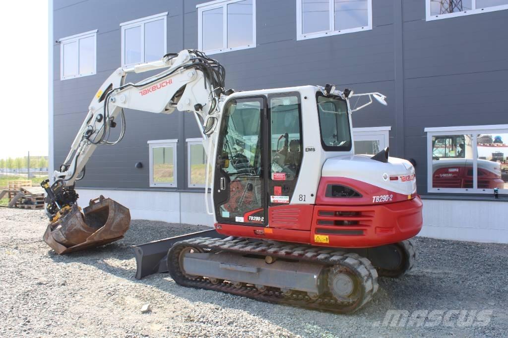 Takeuchi TB 290 Midigrävmaskiner 7t - 12t