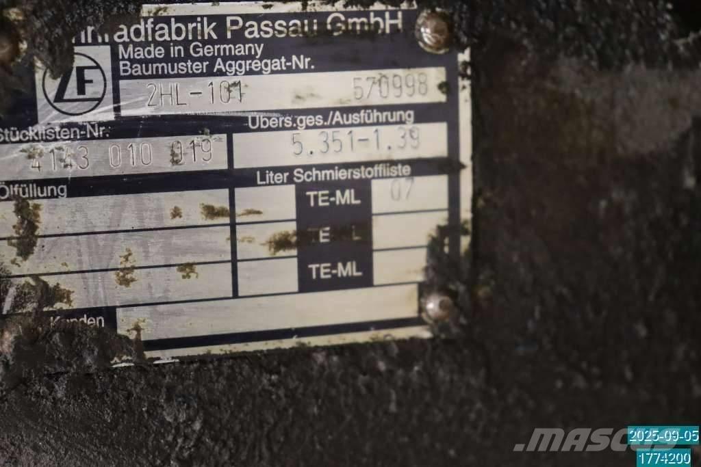Huddig 1160 Växellåda